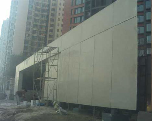 北京无机预涂清水挂板系统