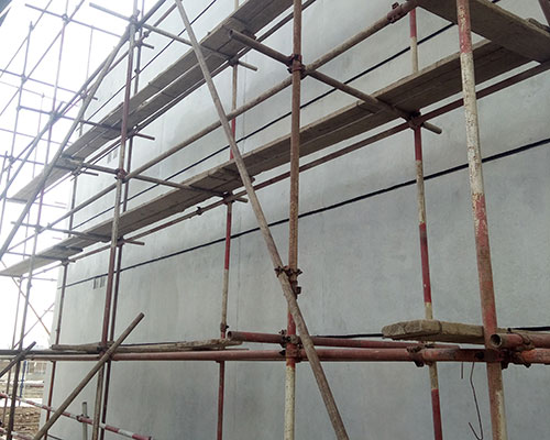 北京电厂防火墙清水混凝土透明保护